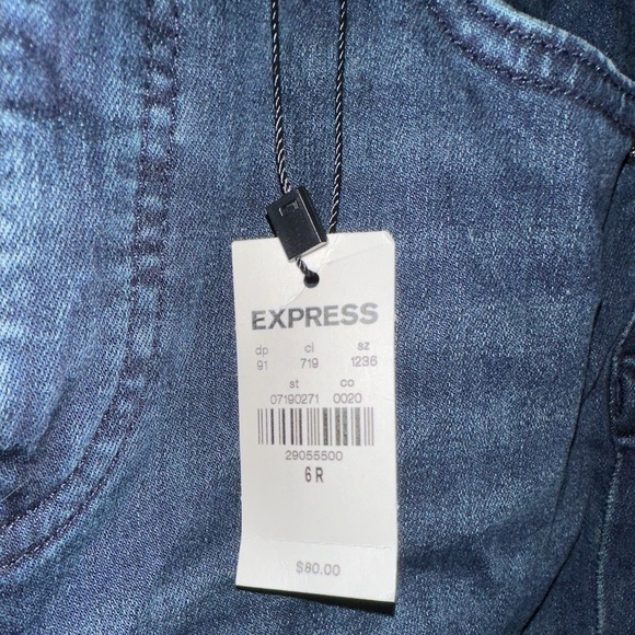 Express Skinny High Rise Jeans - Picture 4 of 5